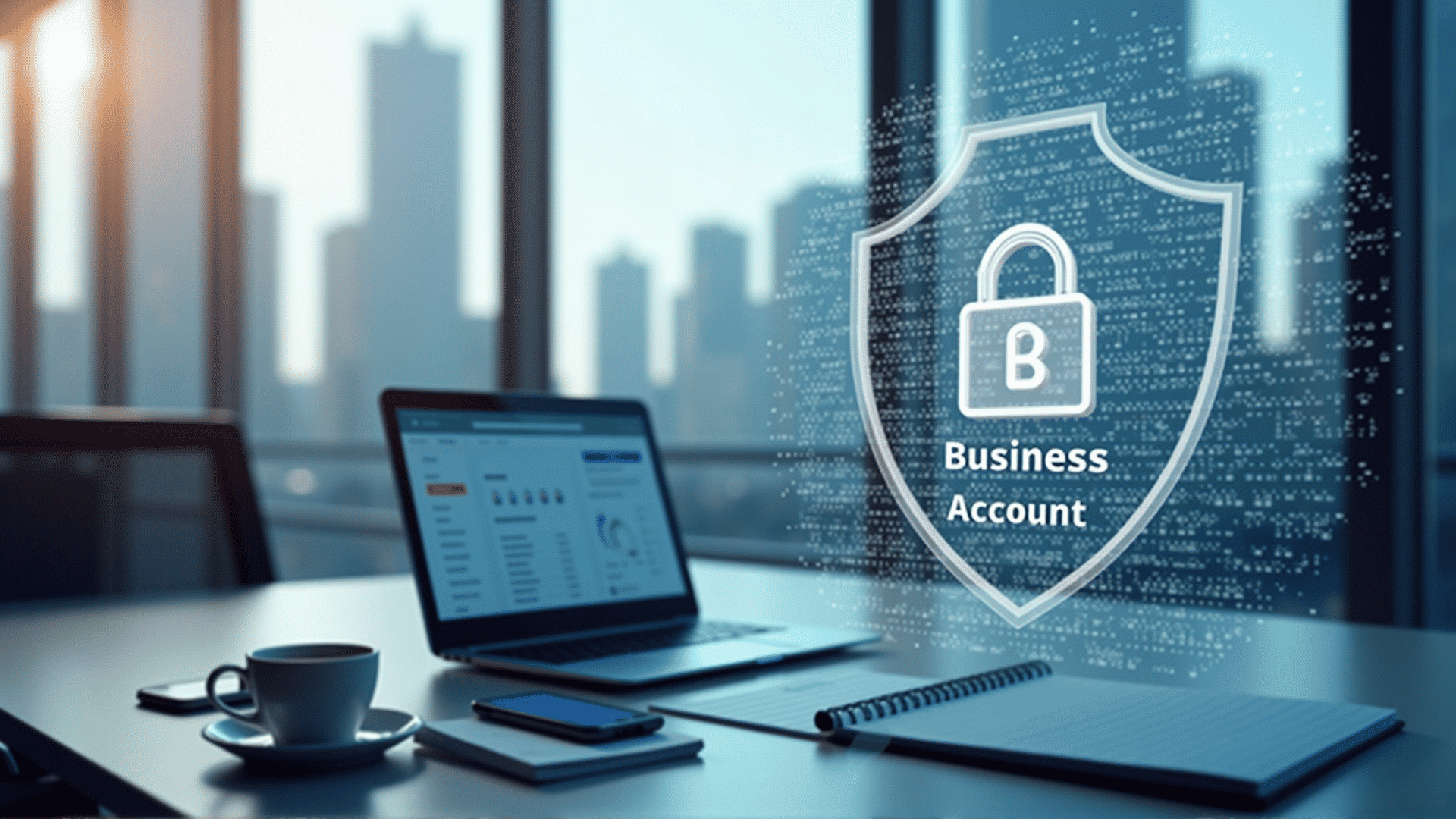 Digital security shield icon